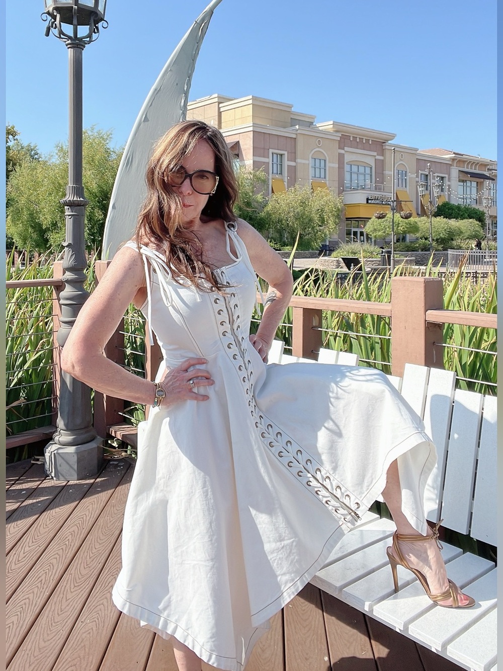 EB LUXE LOS ANGELES Corset Dress
